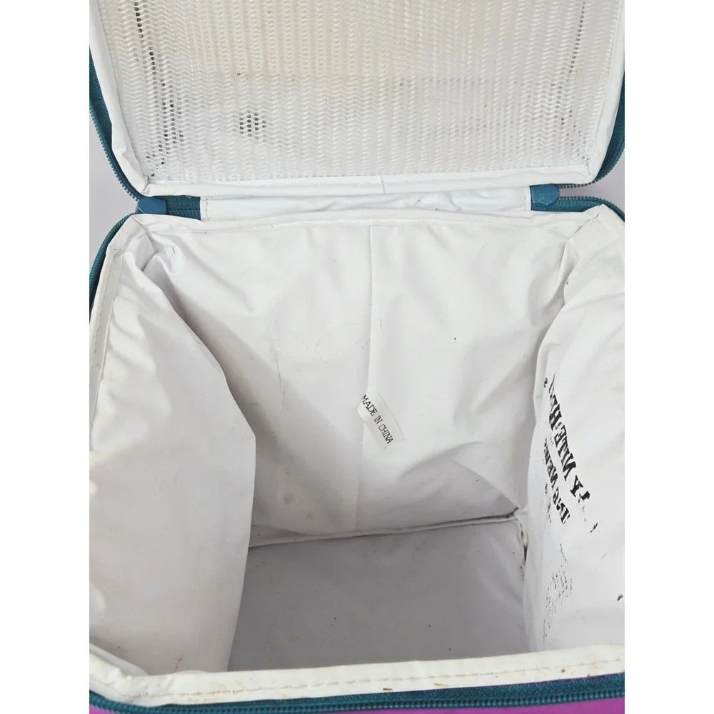 Igloo Retro Neon Lunch Cooler Bag Large 13×10 Vintage Style Purple‎